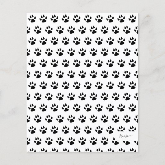 HAUSHALTSMITTEL streichen durch den Schneehund Wei (Rückseite)