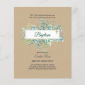 HAUSHALTSMITTEL Taufe Bautizo Bautismo GREENERY lä (Vorderseite)