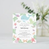 Haushaltsmittel unter der Sea Baby Shower Niedlich (Stehend Vorderseite)