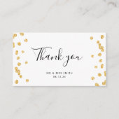 HAUSHALTSMITTEL Vielen Dank Einfügung des Gold-Gli Begleitkarte (Vorderseite)