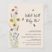 Haushaltsmittel Was wird die Einladung von Baby-Ge (Vorderseite)