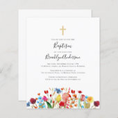 HAUSHALTSMITTEL - Wildblume - Taufe (Vorne/Hinten)