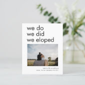 Haushaltsmittel Wir haben die Ankündigung von Foto (Stehend Vorderseite)