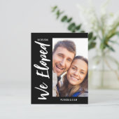 Haushaltsmittel Wir haben die Ankündigung zur Ausz (Stehend Vorderseite)