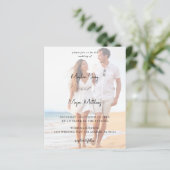 Haushaltsnamen Modernes Foto 6 Hochzeit V3 (Stehend Vorderseite)