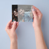 Haushaltsnamen Modernes Foto 8H Hochzeit Flyer (Gruppe)