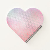 Haushaltspaare Pink BUCKET LIST Keepake Geschenk Notizblock (Rückseite)