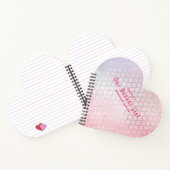 Haushaltspaare Pink BUCKET LIST Keepake Geschenk Notizblock (Innenseite)