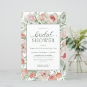 HAUSHALTSPERSONAL - Blumenrot - grünes Brautparty (Stehend Vorderseite)