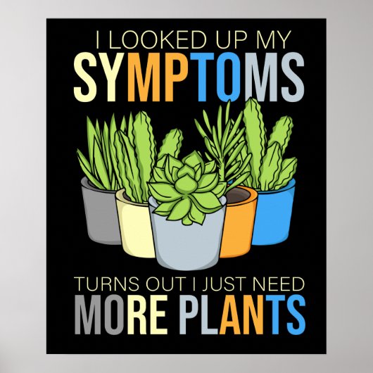 Haushaltspflanze Lover Women Garening Floristische Poster (Vorne)