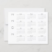 Haushaltsplan 1. Weihnachten Foto mit Kalender 202 (Rückseite)