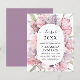 Haushaltsplan 2022 Abschluss Boho Dusty Pink Lila
