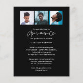 HAUSHALTSPLAN 2023 Moderne 4 Foto Grad Bekanntgabe Flyer (Hinten)