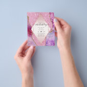 HAUSHALTSPLAN 21. Geburtstag Glittery AGATE Sparkl Flyer (Gruppe)