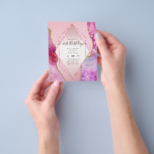 HAUSHALTSPLAN 21. Geburtstag Glittery AGATE Sparkl Flyer (Gruppe)