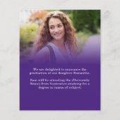 Haushaltsplan 2 Foto Gelb Lila 2023 Grad Ankündigu (Rückseite)