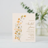 HAUSHALTSPLAN Bohemische Wildblume Brautparty ford (Stehend Vorderseite)