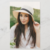 Haushaltsplan Boho Pampas Abschluss Einladung 2023 (Rückseite)