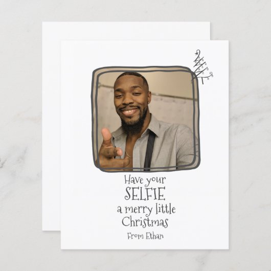 HAUSHALTSPLAN für ein frohes Weihnachtsfest (Vorne/Hinten)