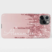 HAUSHALTSPLAN FÜR personalisiert rosa Rosegold Dri iPhone Hülle (Rückseite (Horizontal))