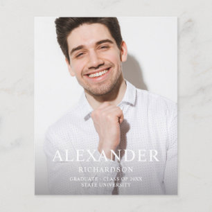 Haushaltsplan Großer Mod Name Foto Abschluss Ankün Flyer