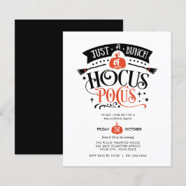 HAUSHALTSPLAN-Haufen Hocus Pocus Halloween-Bash-Pa