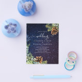 HAUSHALTSPLAN - Hochzeitsbudget für Nächte Flyer (Einzeln)