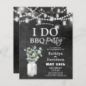 HAUSHALTSPLAN I DO Verlobung Eukalyptus GRILLEN Ei (Vorne/Hinten)