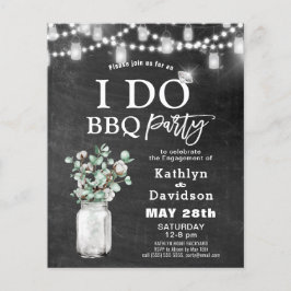 HAUSHALTSPLAN I DO Verlobung Eukalyptus GRILLEN Ei