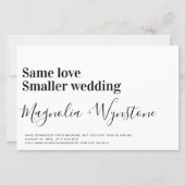 HAUSHALTSPLAN Liebe Kleinere Einladung zur Hochzei (Vorderseite)