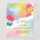 HAUSHALTSPLAN-Pop über die Einladung zum Geburtsta (Vorderseite)