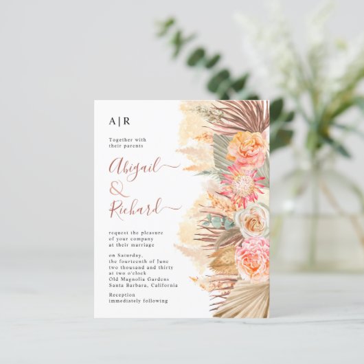 HAUSHALTSPLANE - Grashochzeit (Stehend Vorderseite)