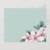 HAUSHALTSPLANMALTE UND Blätter | DANKE (Rückseite)