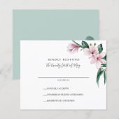 HAUSHALTSPLANMALTE UND Blätter | HochzeitsrSVP (Vorne/Hinten)