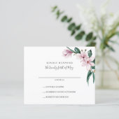 HAUSHALTSPLANMALTE UND Blätter | HochzeitsrSVP (Stehend Vorderseite)