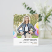 Haushaltsplantypografie 2 Foto Abschluss Ankündigu (Stehend Vorderseite)