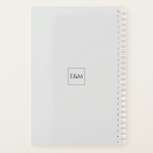 Haushaltsplanung Planer (Rückseite)