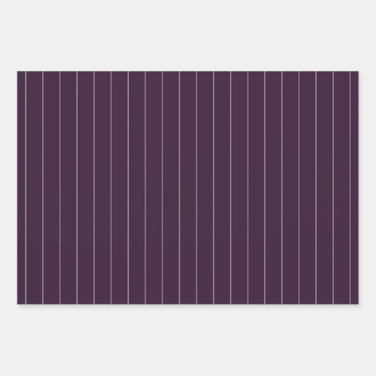 HAUSHALTSPLATZ - LILA Monochrome Geschenkpapier Set (Vorderseite 2)