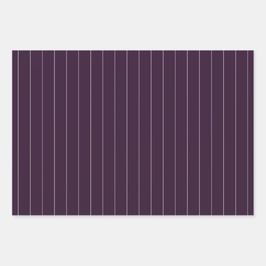 HAUSHALTSPLATZ - LILA Monochrome Geschenkpapier Set (Vorderseite 2)