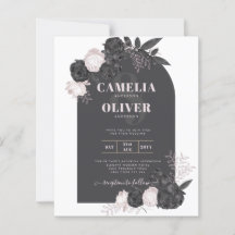 HAUSHALTSPOLITIK Graurosa Rosen Wedding INVITE