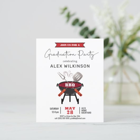 HAUSHALTSPOLITIK Rote Skripte Abschluss GRILLEN Ei (Stehend Vorderseite)