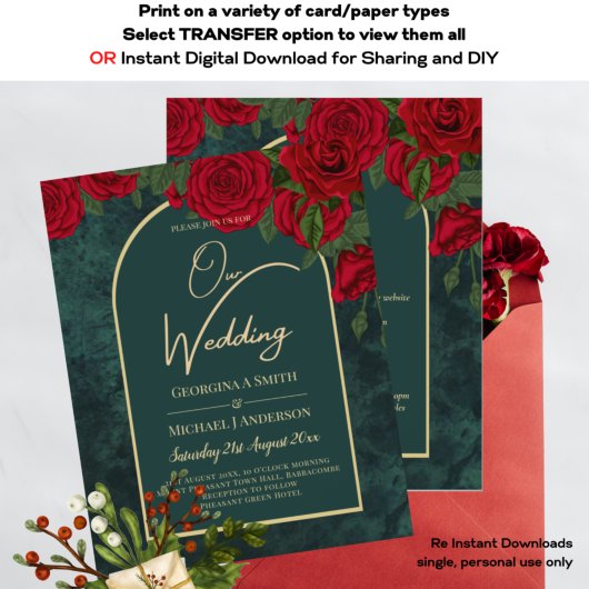 HAUSHALTSPOLITIKGrüne Rote Rosen Winter HochzeitsE Flyer