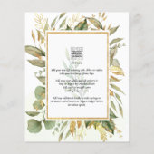 HAUSHALTSPOLITISCHE Blätter für Grünpflanzen Hochz Flyer (Hinten)