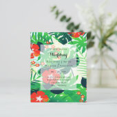 HAUSHALTSPOLITISCHE Blätter Hochzeit in Urlaubsort (Stehend Vorderseite)