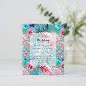 HAUSHALTSPOLITISCHE Blätter Hochzeit in Urlaubsort (Stehend Vorderseite)