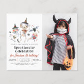 Haushaltspooktacular Halloween Foto Geburtstagspar (Vorderseite)