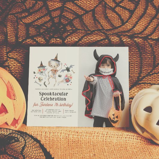 Haushaltspooktacular Halloween Foto Geburtstagspar