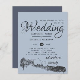 HAUSHALTSPREISE Dusty Blue Mountains Haushalt Flye