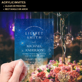 HAUSHALTSPRÜFUNG BEIM HochzeitsFEST Acryleinladungen