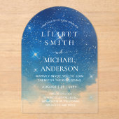 HAUSHALTSPRÜFUNG BEIM HochzeitsFEST Acryleinladungen (Vorderseite)